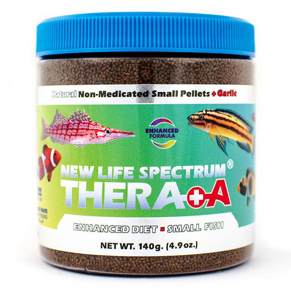 New Life Spectrum THERA +A Small Pellet 140g Fish Food - www.ASAP-Aquarium.com