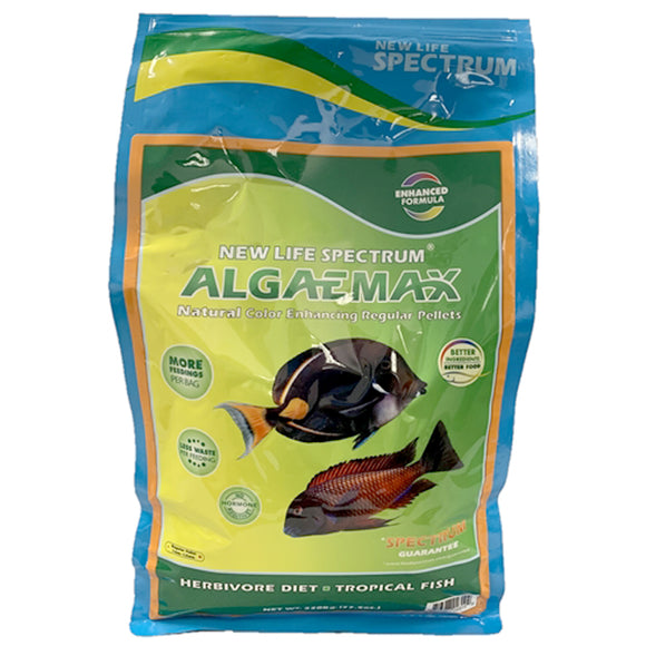 New Life Spectrum ALGAEMAX Regular Pellets 2200g - www.ASAP-Aquarium.com