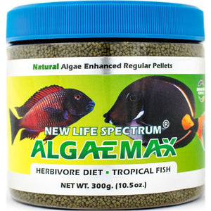 New Life Spectrum ALGAEMAX Regular Pellets 300g - www.ASAP-Aquarium.com