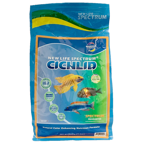 New Life Spectrum CICHLID Pellets 2200g - www.ASAP-Aquarium.com