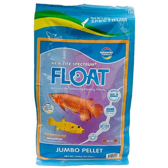 New Life Spectrum FLOAT Jumbo Pellets 1600g - www.ASAP-Aquarium.com