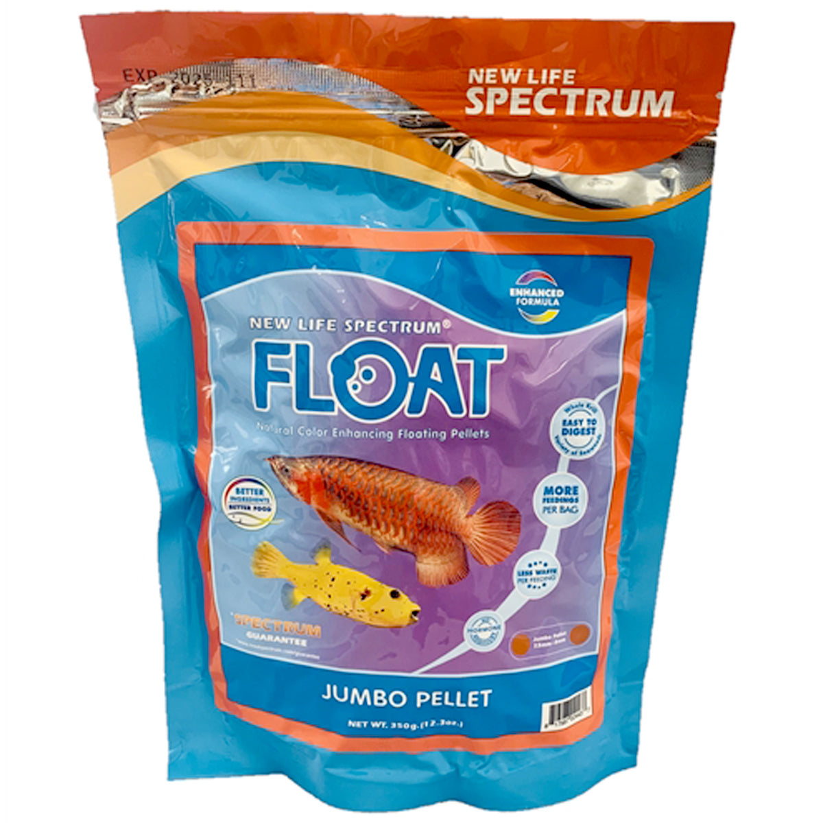 New Life Spectrum FLOAT Jumbo Pellets 350g | ASAP Aquarium