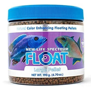 New Life Spectrum FLOAT Large Pellets 190g Fish Food - www.ASAP-Aquarium.com