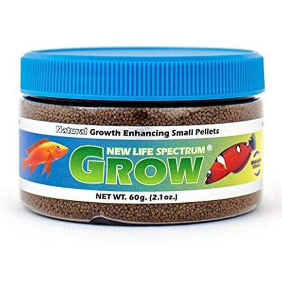 New Life Spectrum GROW Small Pellets 60g - www.ASAP-Aquarium.com
