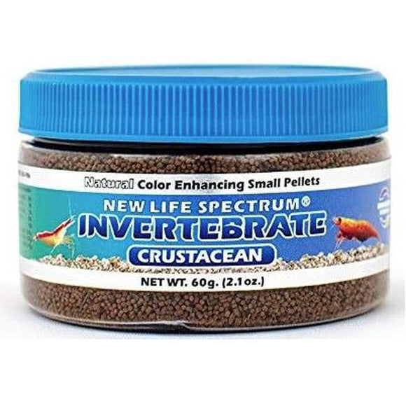 New Life Spectrum Invertebrate Crustacean Small Pellet 60g - www.ASAP-Aquarium.com