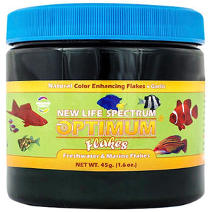 New Life Spectrum Optimum Flakes 45g Fish Food Flakes - www.ASAP-Aquarium.com