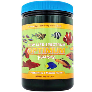 New Life Spectrum Optimum Flakes 90 grams - www.ASAP-Aquarium.com