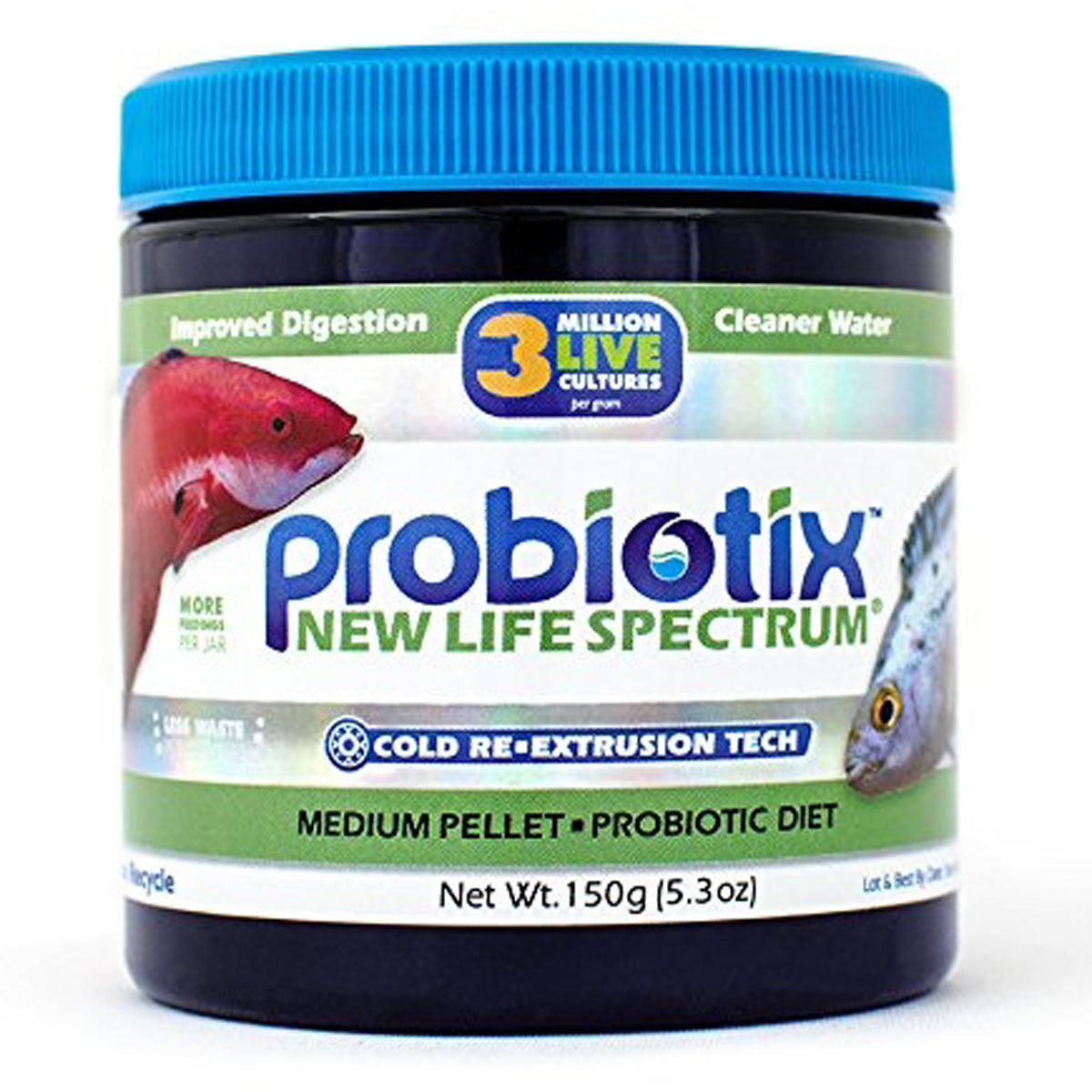New Life Spectrum Probiotix Medium Pellet 300g ASAP Aquarium - Main Image