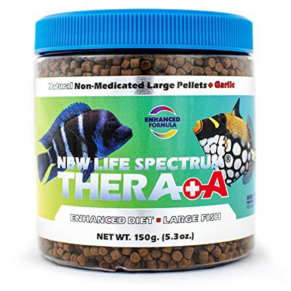 New Life Spectrum THERA +A Large Pellet 150g - www.ASAP-Aquarium.com