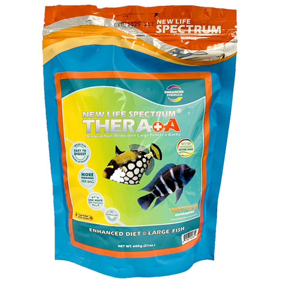 New Life Spectrum THERA +A Large Pellet 600g - www.ASAP-Aquarium.com