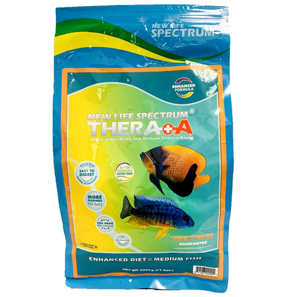 New Life Spectrum THERA +A Medium Pellet 2200g - www.ASAP-Aquarium.com