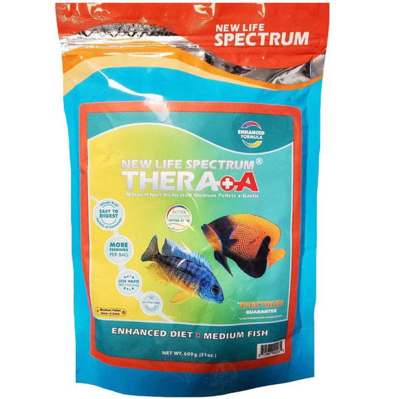 New Life Spectrum THERA +A Medium Pellet 600g - www.ASAP-Aquarium.com