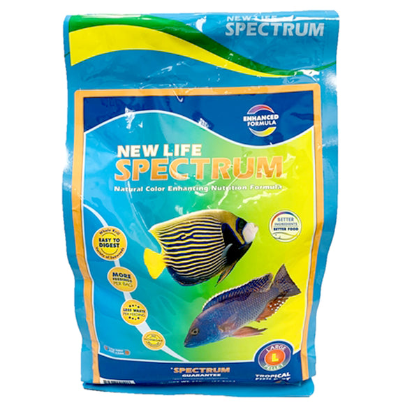 New Life Spectrum TROPICAL FISH Large Pellets 2200g - www.ASAP-Aquarium.com