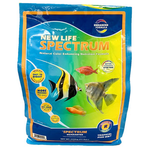 New Life Spectrum TROPICAL FISH Regular Pellets 2200g - www.ASAP-Aquarium.com
