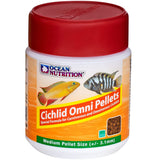 Ocean Nutrition Cichlid Omni Pellets MEDIUM 100 grams (3.5 oz) - www.ASAP-Aquarium.com