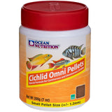 Ocean Nutrition Cichlid Omni Pellets SMALL 200 grams (7oz) - www.ASAP-Aquarium.com