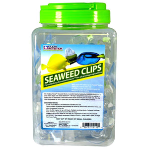 Ocean Nutrition Feeding Frenzy Seaweed Clips 36 Count Jar - www.ASAP-Aquarium.com