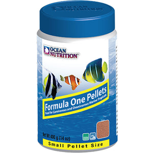 Ocean Nutrition Formula One Pellets SMALL 400 grams (14 oz) Fish Food - www.ASAP-Aquarium.com