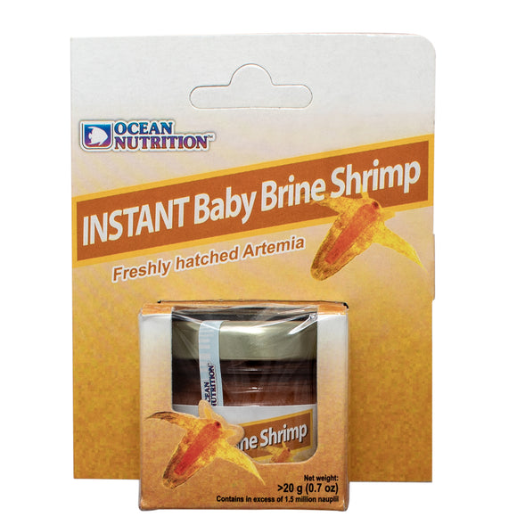 Ocean Nutrition Instant Baby Brine Shrimp 20 grams (0.7 oz) Fish Food - www.ASAP-Aquarium.com