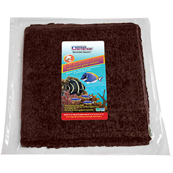 Ocean Nutrition Red Marine Algae 150 grams (50 sheets) Fish Food - www.ASAP-Aquarium.com