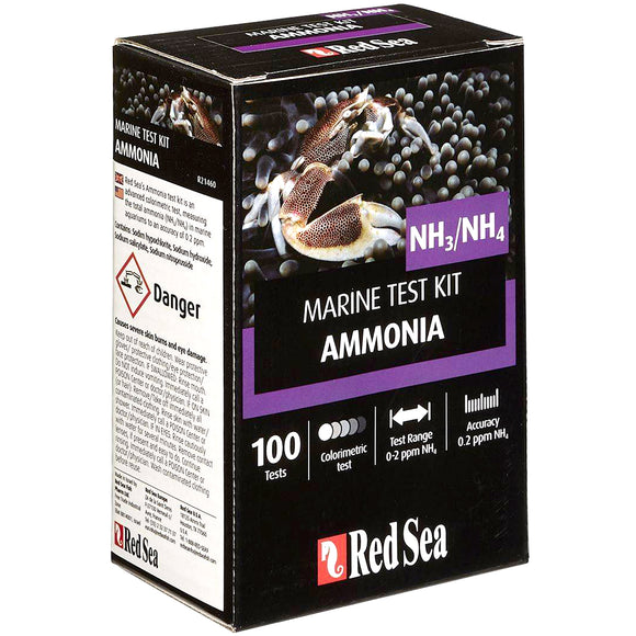 Red Sea Ammonia Marine Test Kit - www.ASAP-Aquarium.com