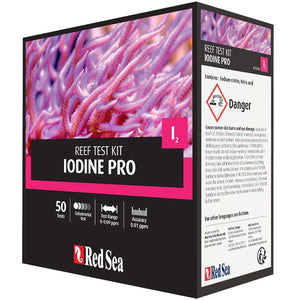 Red Sea Iodine Pro Reef Test Kit - www.ASAP-Aquarium.com