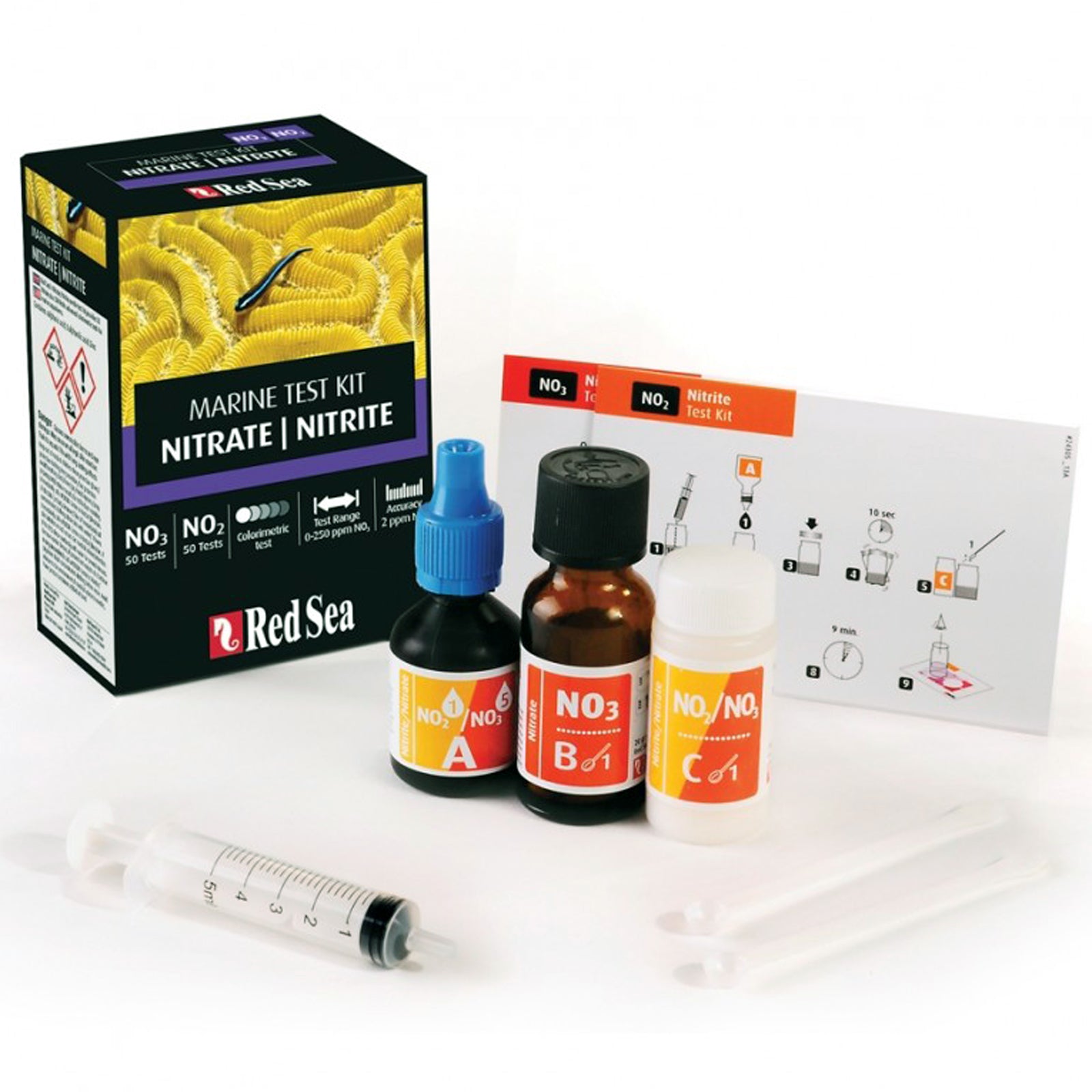 Red Sea Nitrate and Nitrite Marine Test Kit