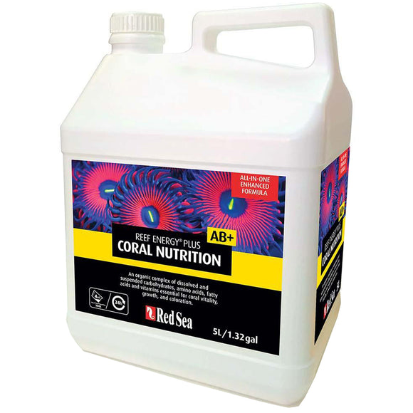 Red Sea Reef Energy Plus AB+ Coral Nutrition 5 Liters - www.ASAP-Aquarium.com