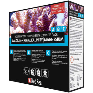 Red Sea Foundation ABC Supplements Complete Starter Pack - www.ASAP-Aquarium.com