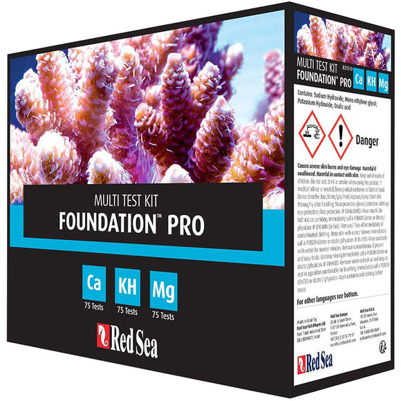 Red Sea Foundation Pro Multi Test Kit - www.ASAP-Aquarium.com