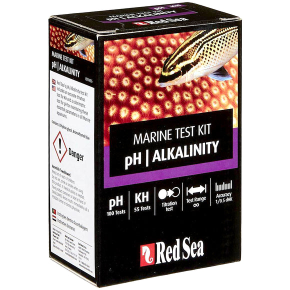 Red Sea pH / Alkalinity Marine Test Kit - www.ASAP-Aquarium.com