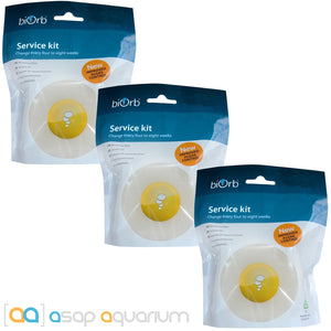 Reef One BiOrb Service Kit 3 PACK including filter cartridges - www.ASAP-Aquarium.com