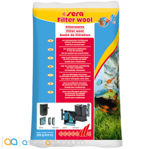 Sera Filter Wool 250 grams (8.8 oz.) - www.ASAP-Aquarium.com