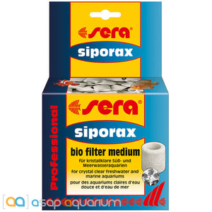 Sera Siporax Professional 500 ml (5.1 oz.) 15mm Filter Media - www.ASAP-Aquarium.com