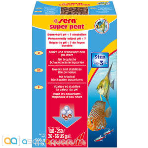 Sera Super Peat 500 grams - www.ASAP-Aquarium.com