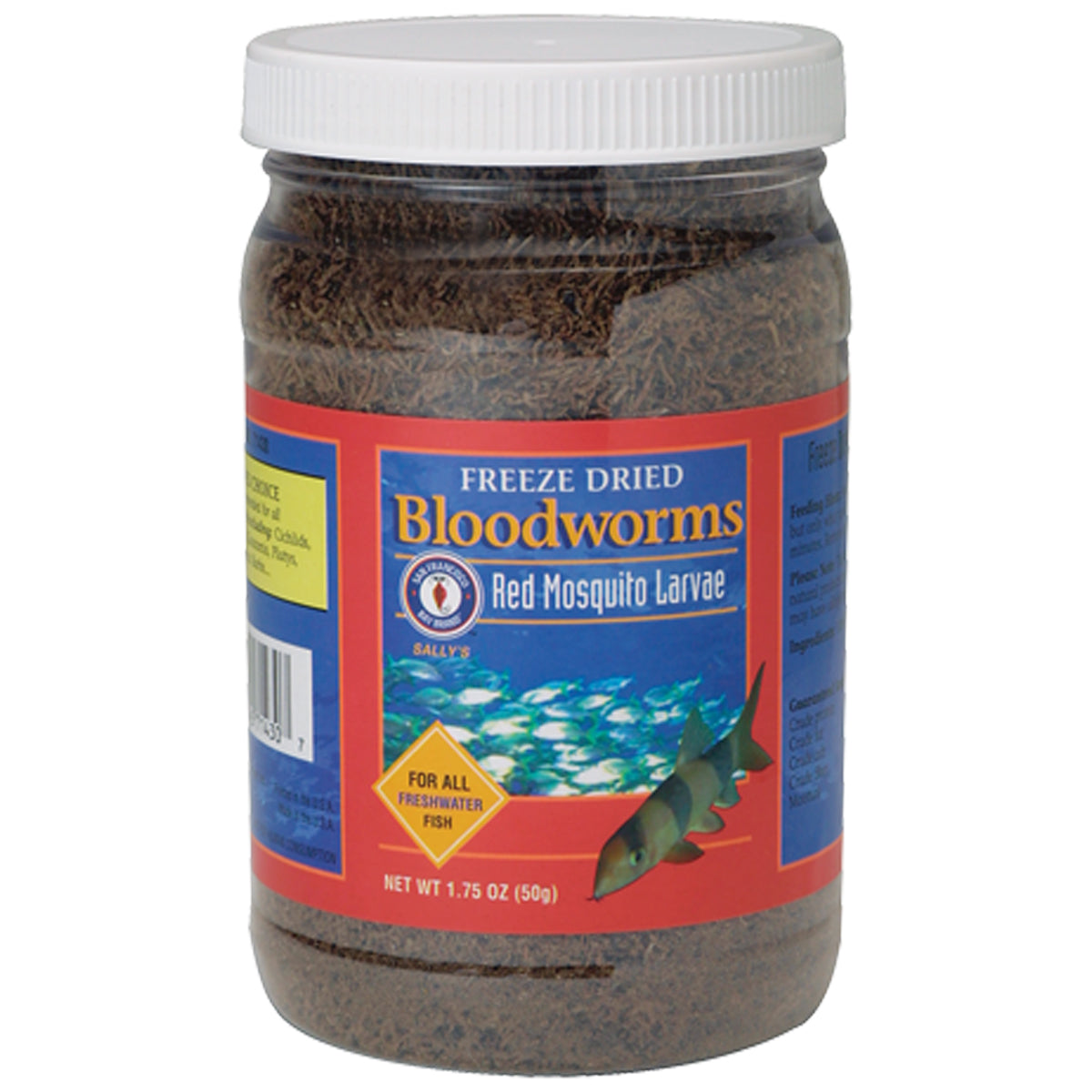 San Francisco Bay Brand Bloodworms Freeze Dried 1.75 oz