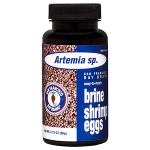 San Francisco Bay Brand Brine Shrimp Eggs 80 grams - www.ASAP-Aquarium.com