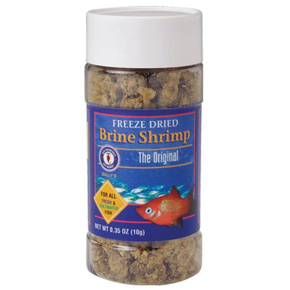 San Francisco Bay Brand Brine Shrimp Freeze Dried 0.35 oz - www.ASAP-Aquarium.com