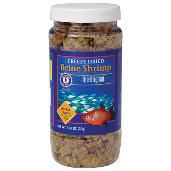 San Francisco Bay Brand Brine Shrimp Freeze Dried 1.36 oz - www.ASAP-Aquarium.com