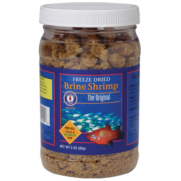 San Francisco Bay Brand Brine Shrimp Freeze Dried 3 oz - www.ASAP-Aquarium.com