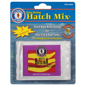 San Francisco Bay Brand Brine Shrimp Hatch Mix 3 pack - www.ASAP-Aquarium.com
