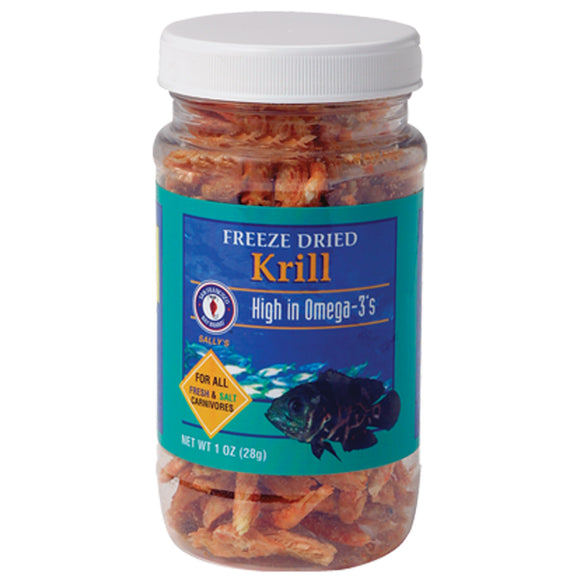 San Francisco Bay Brand Krill Freeze Dried 1 oz - www.ASAP-Aquarium.com