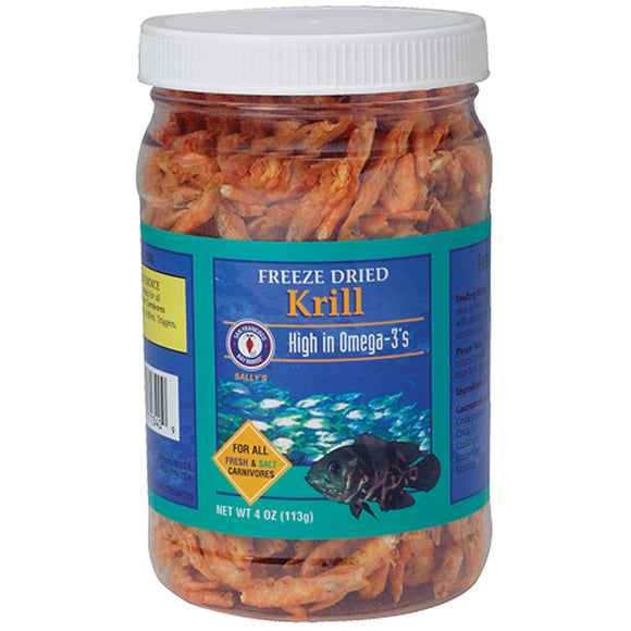 San Francisco Bay Brand Krill Freeze Dried 4 oz - www.ASAP-Aquarium.com