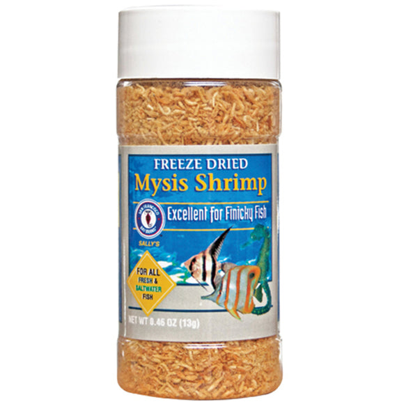 San Francisco Bay Brand Mysis Shrimp Freeze Dried 0.46 oz - www.ASAP-Aquarium.com