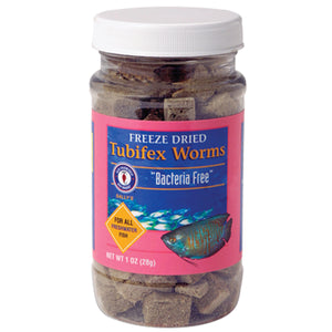 San Francisco Bay Brand Tubifex Worms Freeze Dried 1 oz - www.ASAP-Aquarium.com