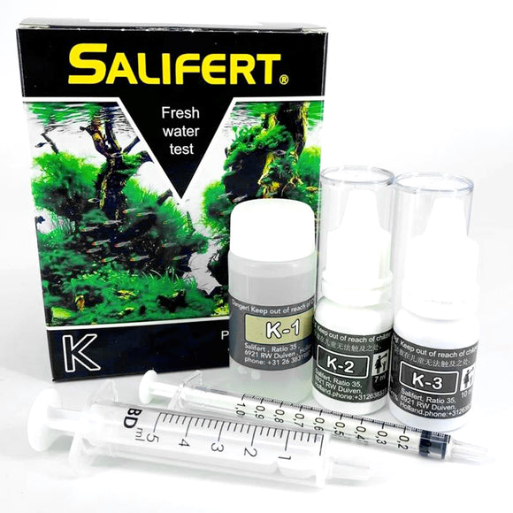 Api Potassium Test Kit Salifert Freshwater Potassium Test Kit– ASAP Aquarium