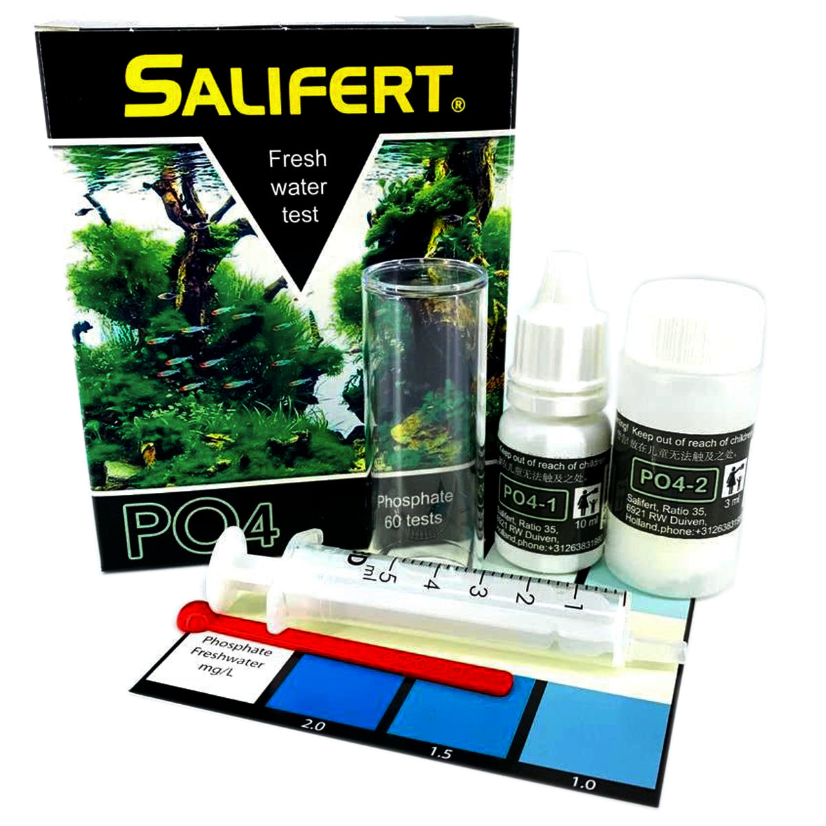 Salifert Freshwater Phosphate Test Kit | ASAP Aquarium