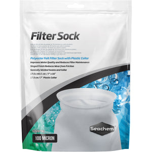 Seachem Filter Sock Large 100 Micron Felt - ASAP Aquarium