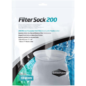 Seachem Filter Sock Large 200 Micron Felt - ASAP Aquarium