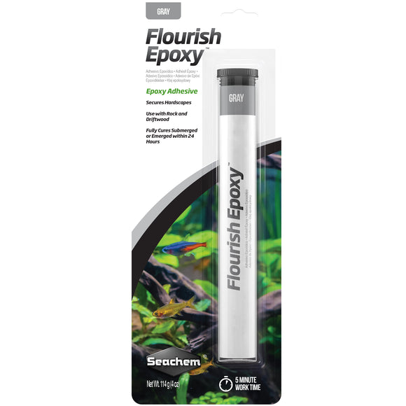 Seachem Flourish Epoxy Gray 4 oz - ASAP Aquarium